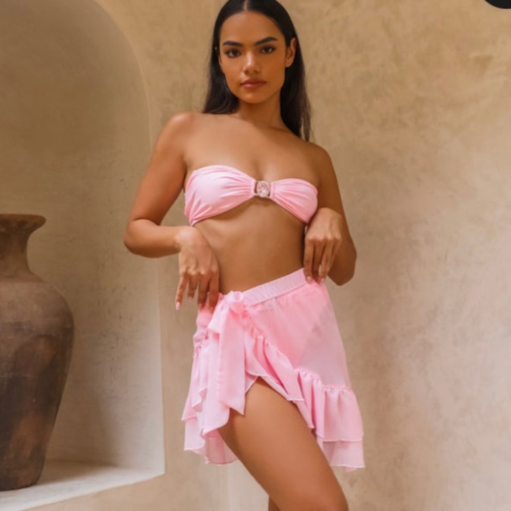 Moda Minx Pink Sarong/Skirt 🌺